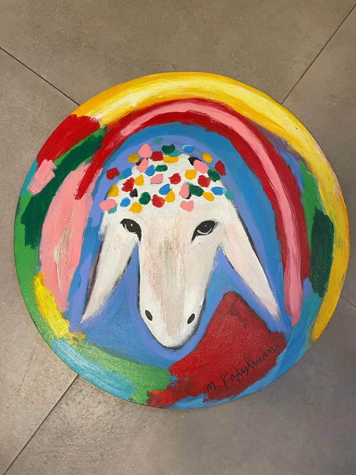 Circled sheep