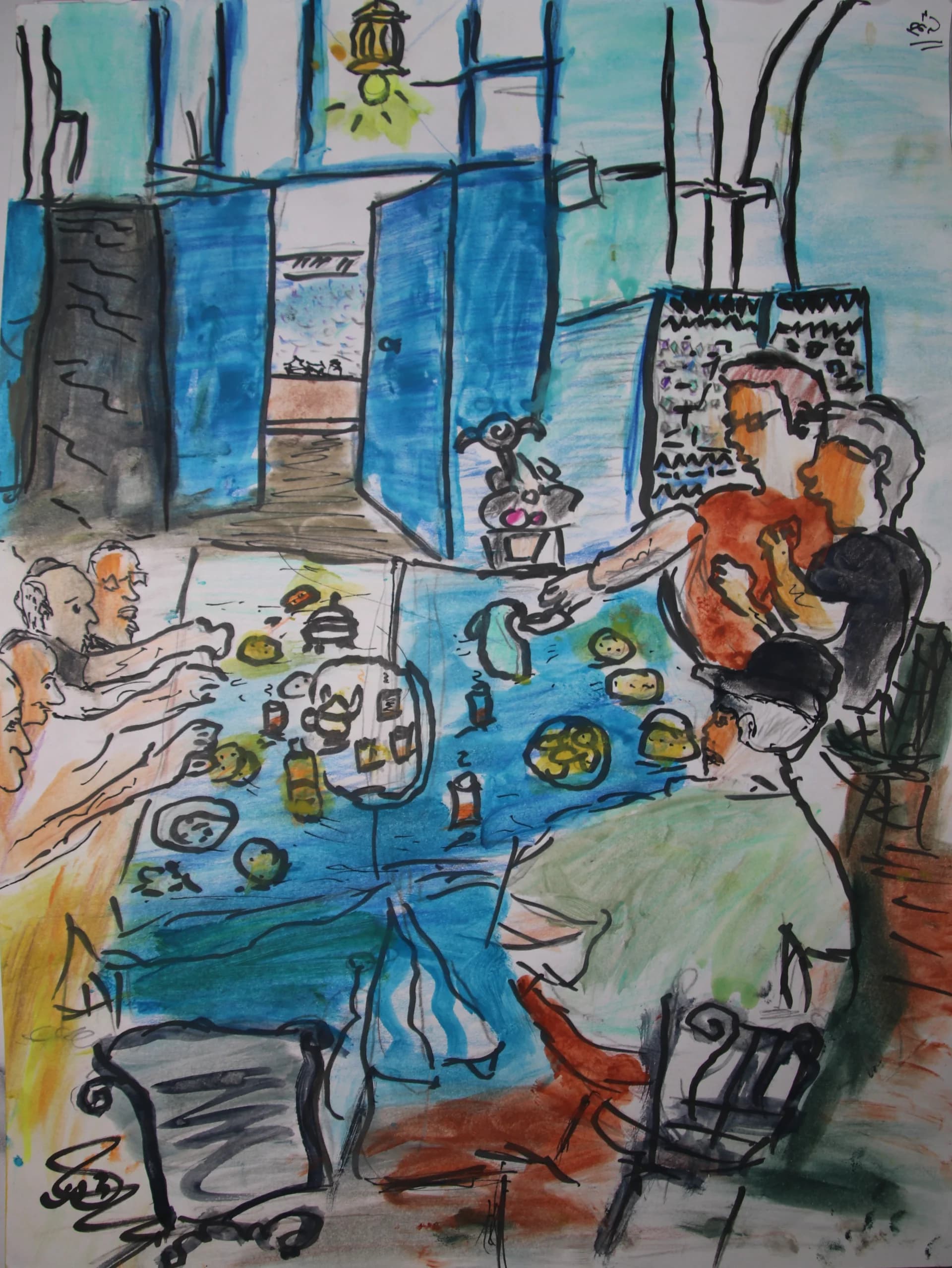 ארוחת בוקר באלעזאמה