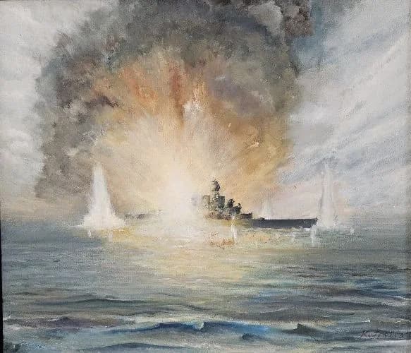 HMS Hood, May 24, 1941