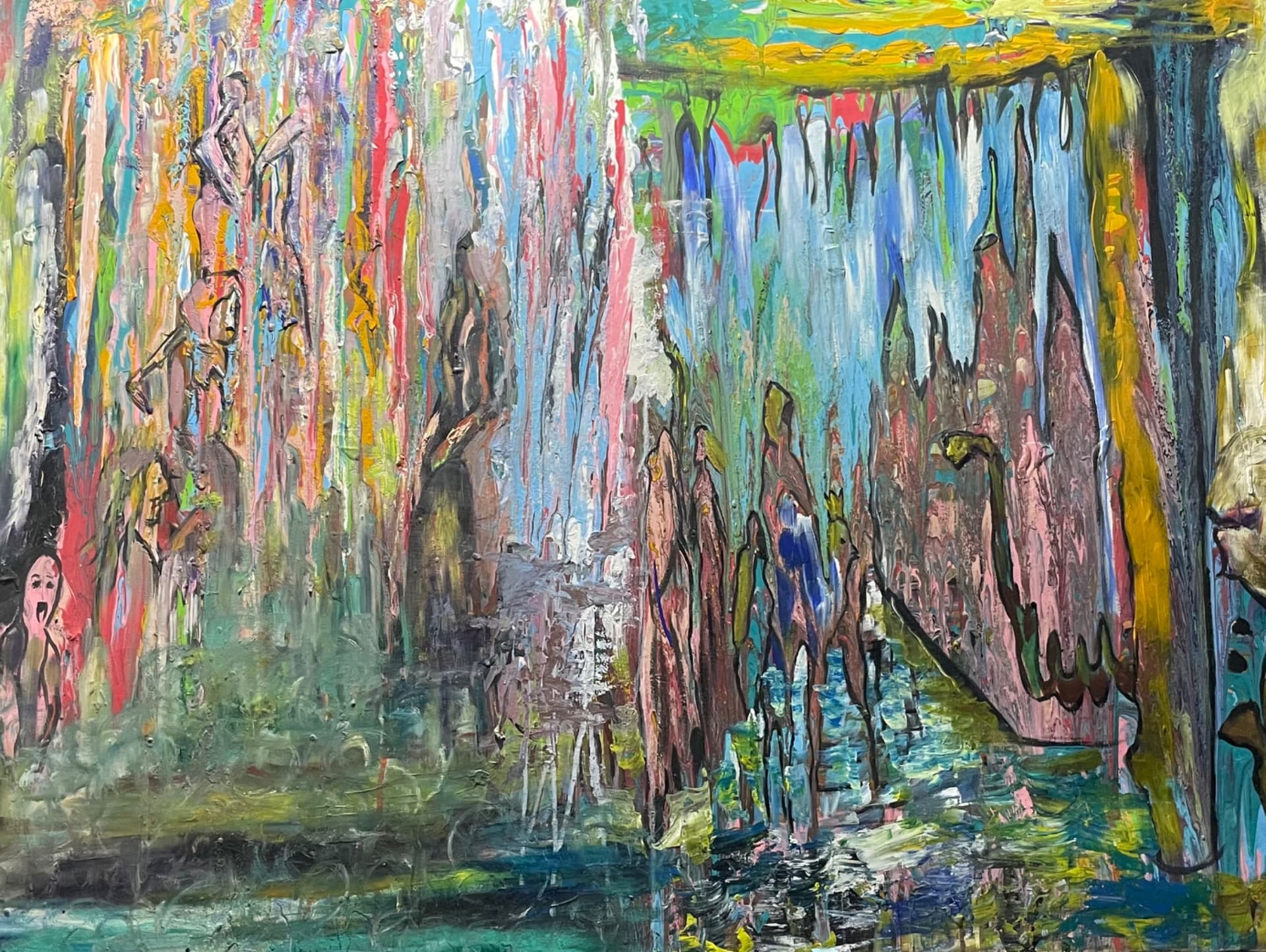 Drifting Vertical Fields