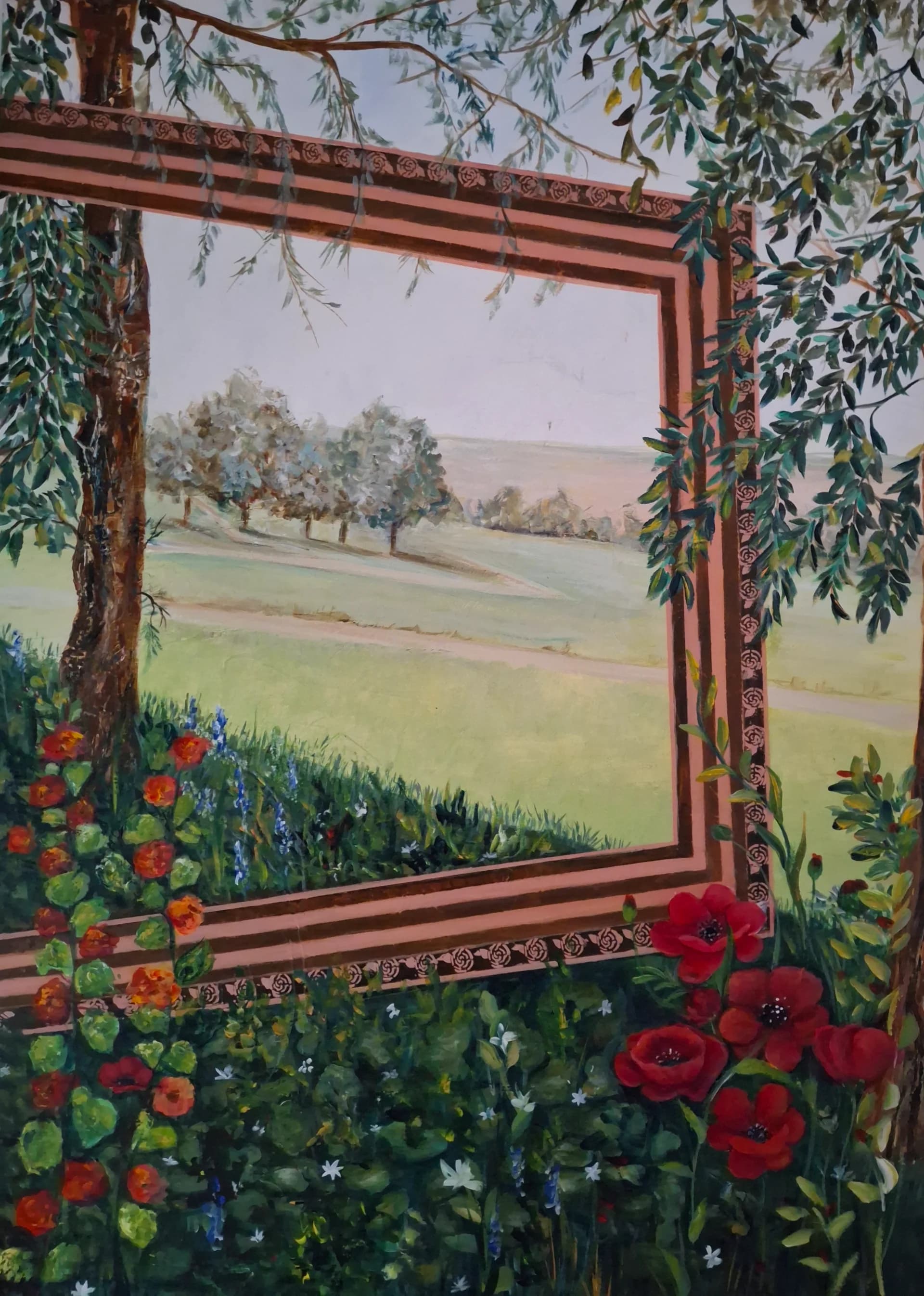 Garden Window View