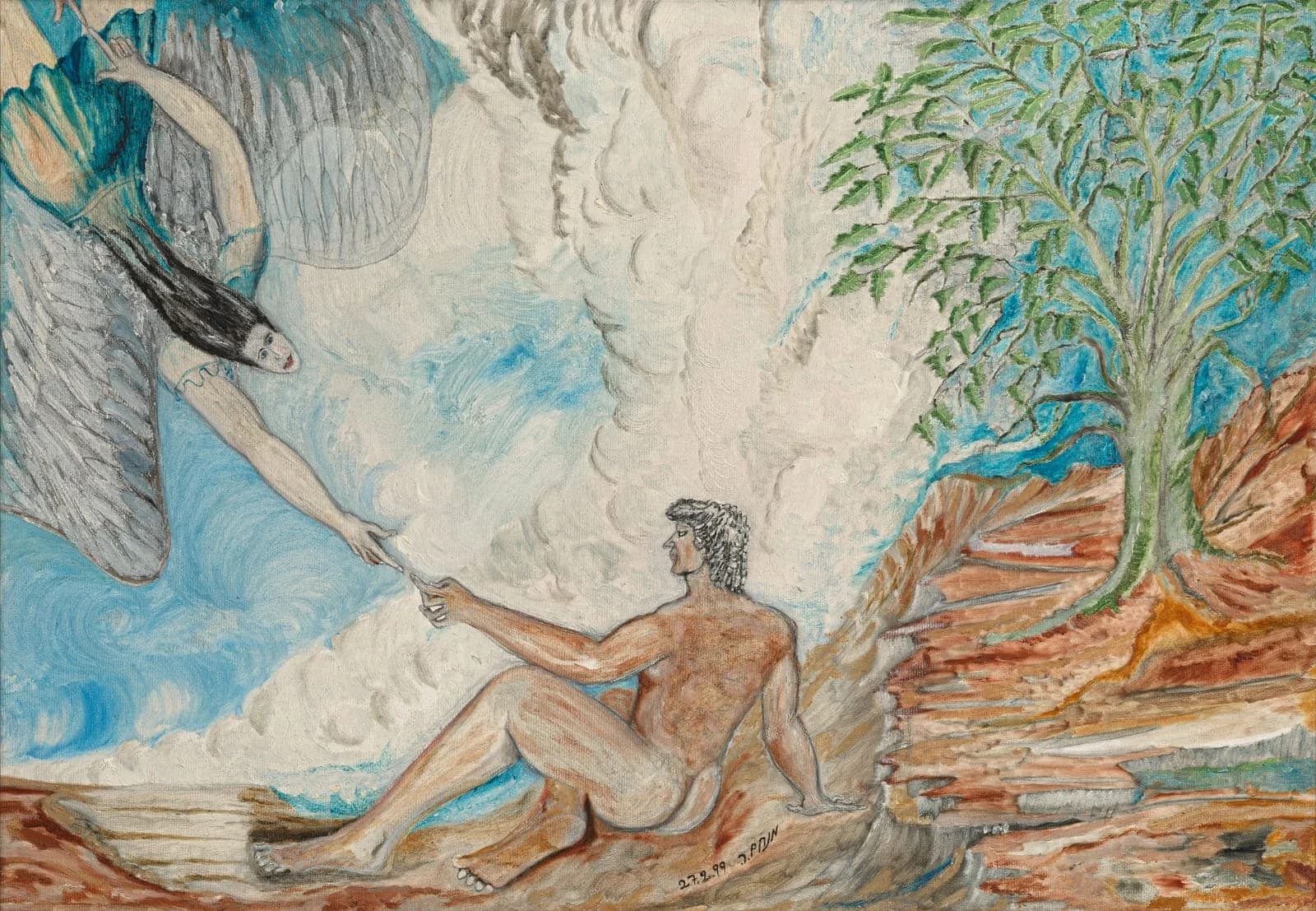 The creation of man
