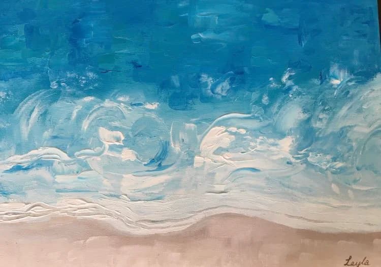 Surf in Turquoise Light
