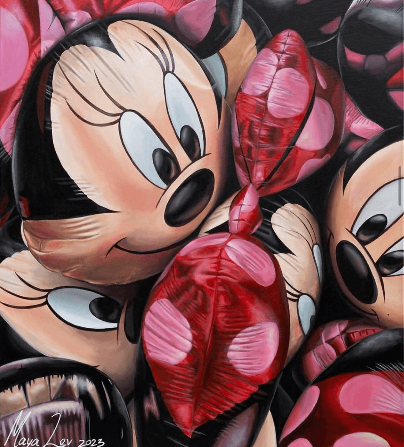 Minnie Mouse balloons