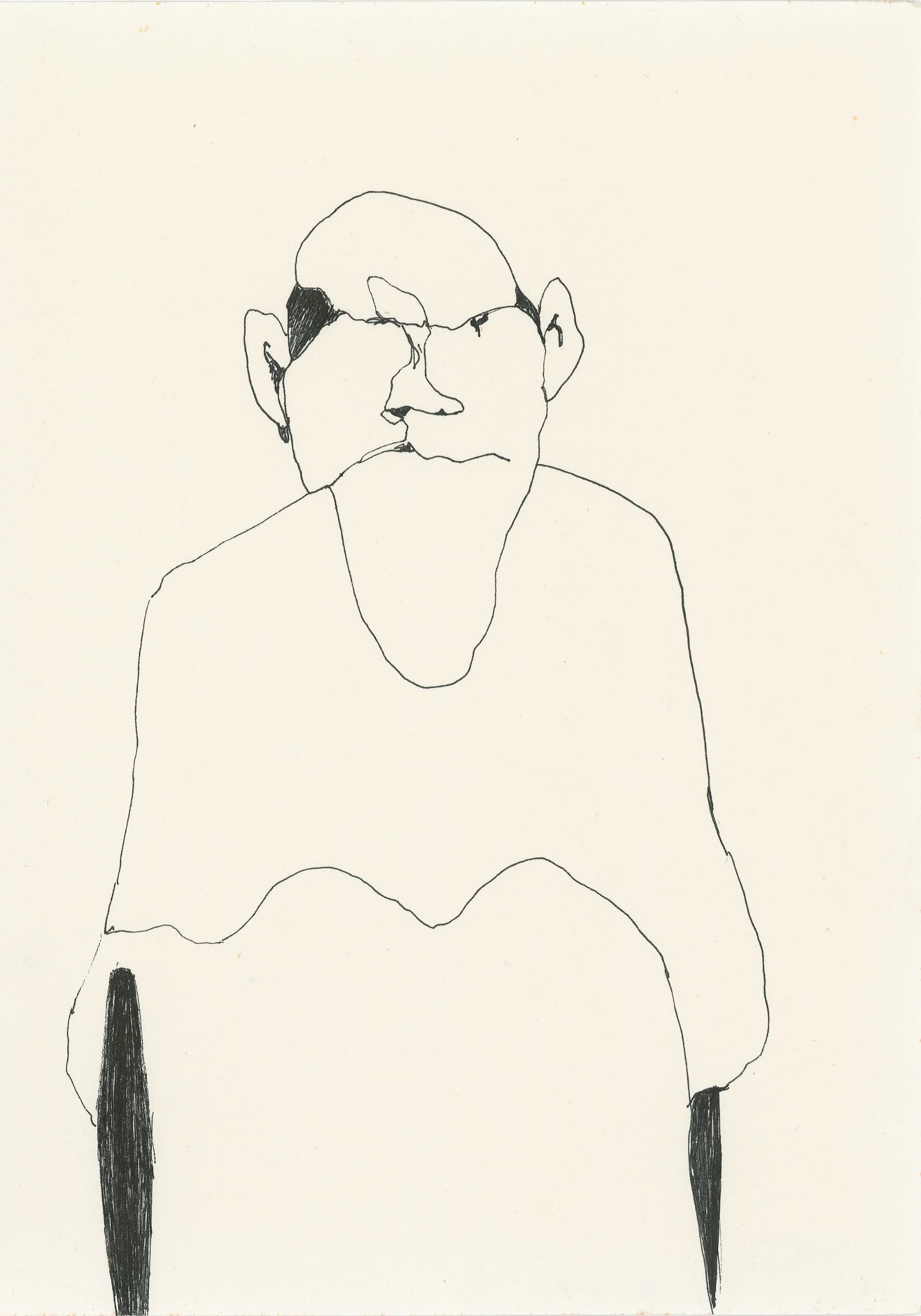 A man in a wheelchair