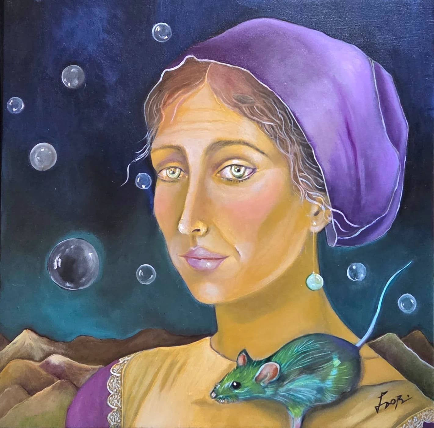 Mrs. Margot and the Green Friend