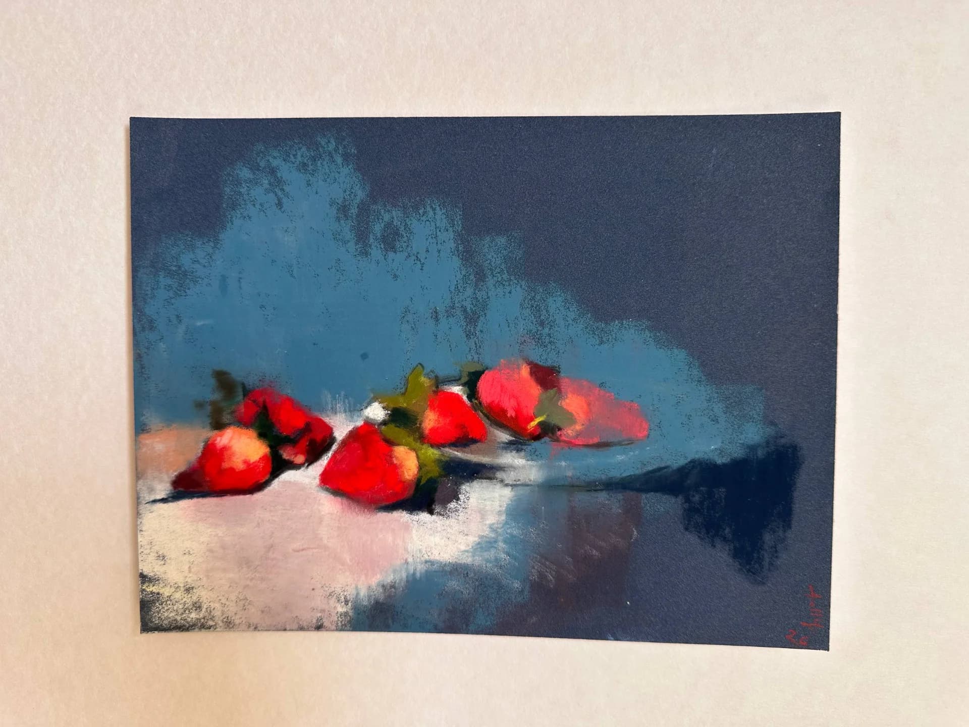Strawberries and Blue 2