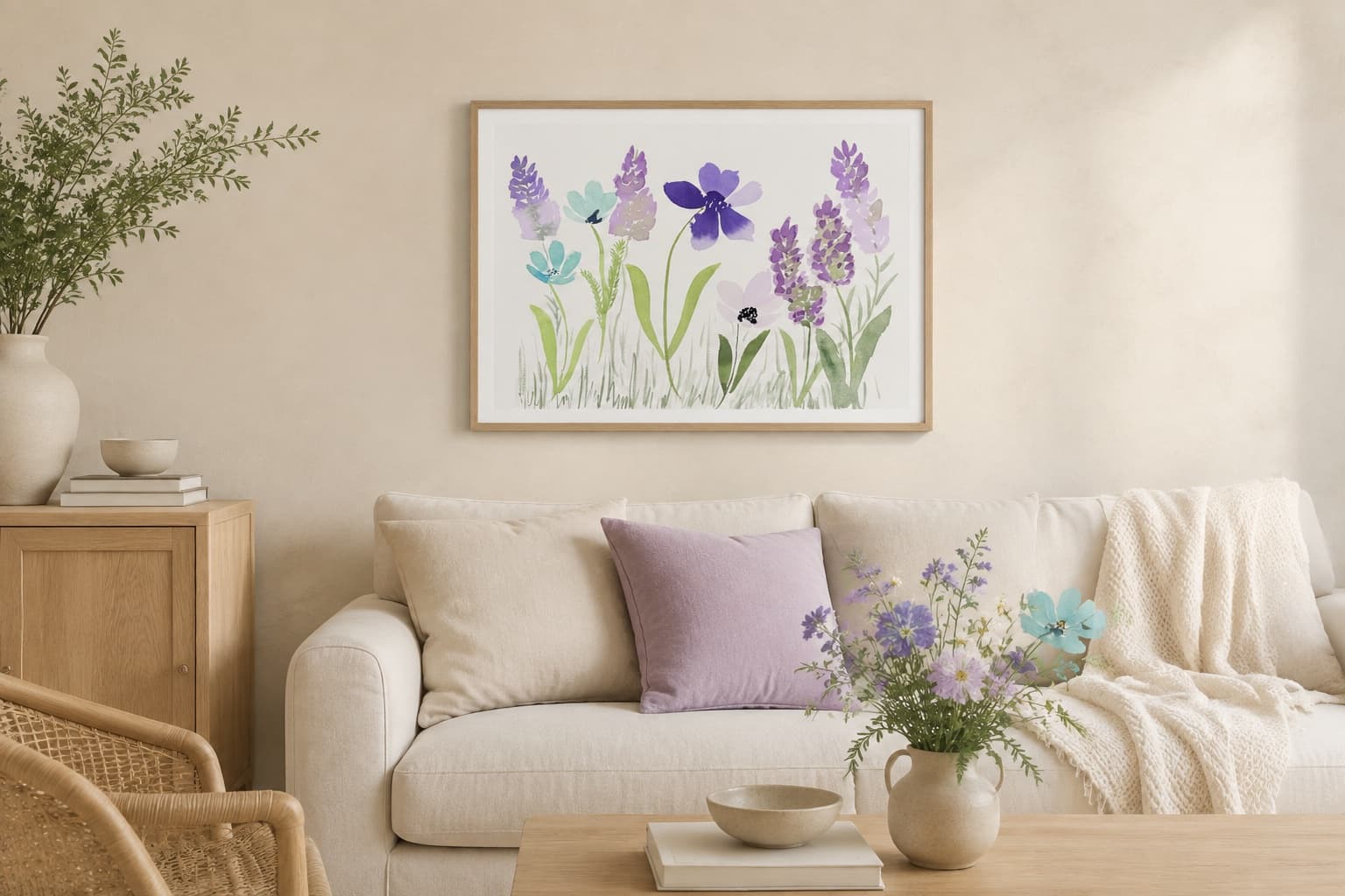 Wildflowers in Lilac 2