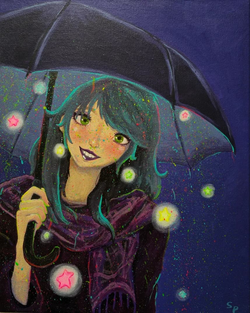 Joy Beneath the Umbrella