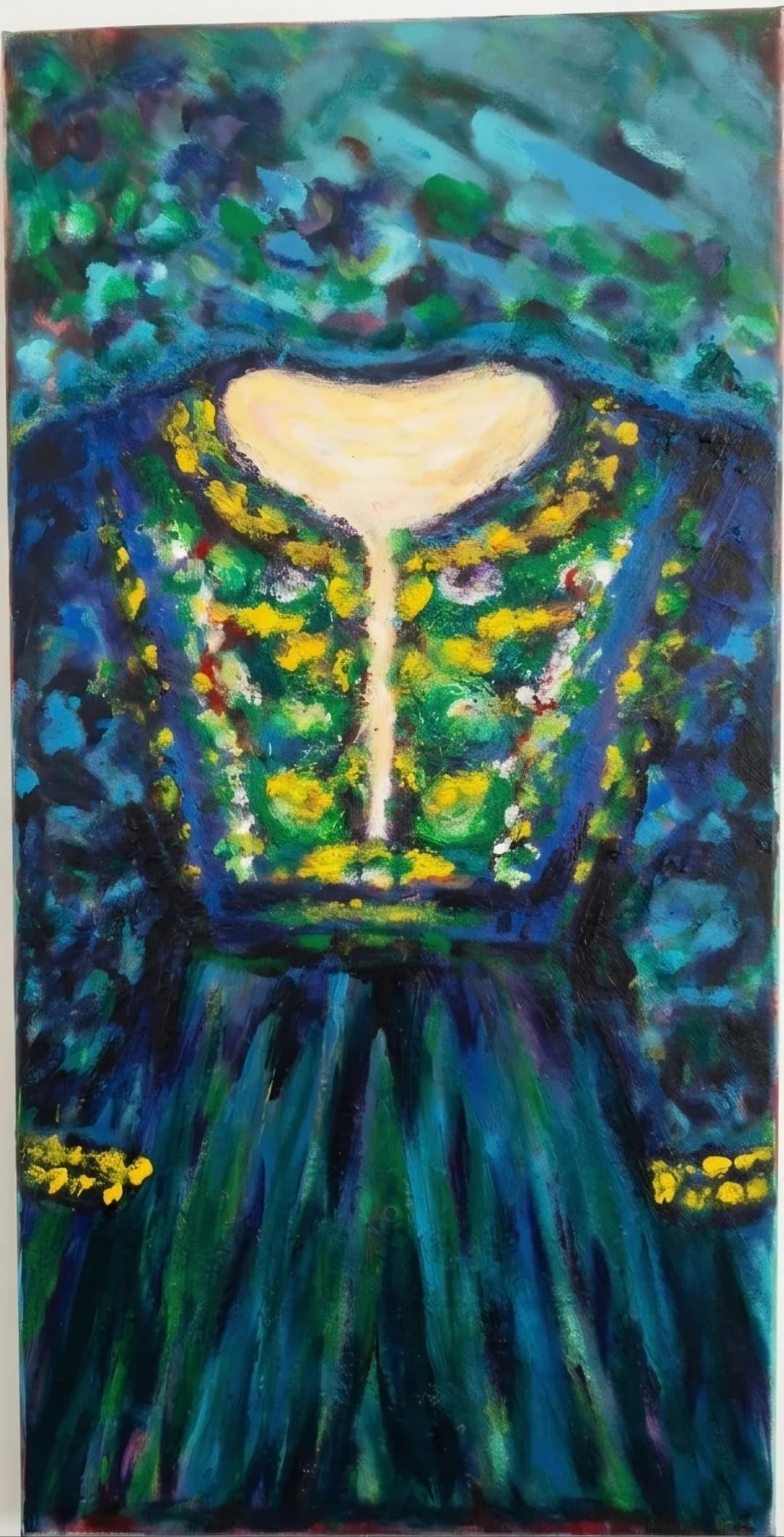"Blue & Yellow Galebiya"