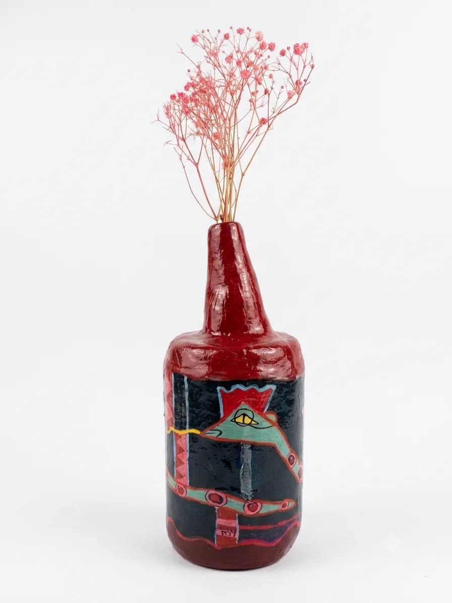 Friendley Snake vase (hemorrhoids nummifer)