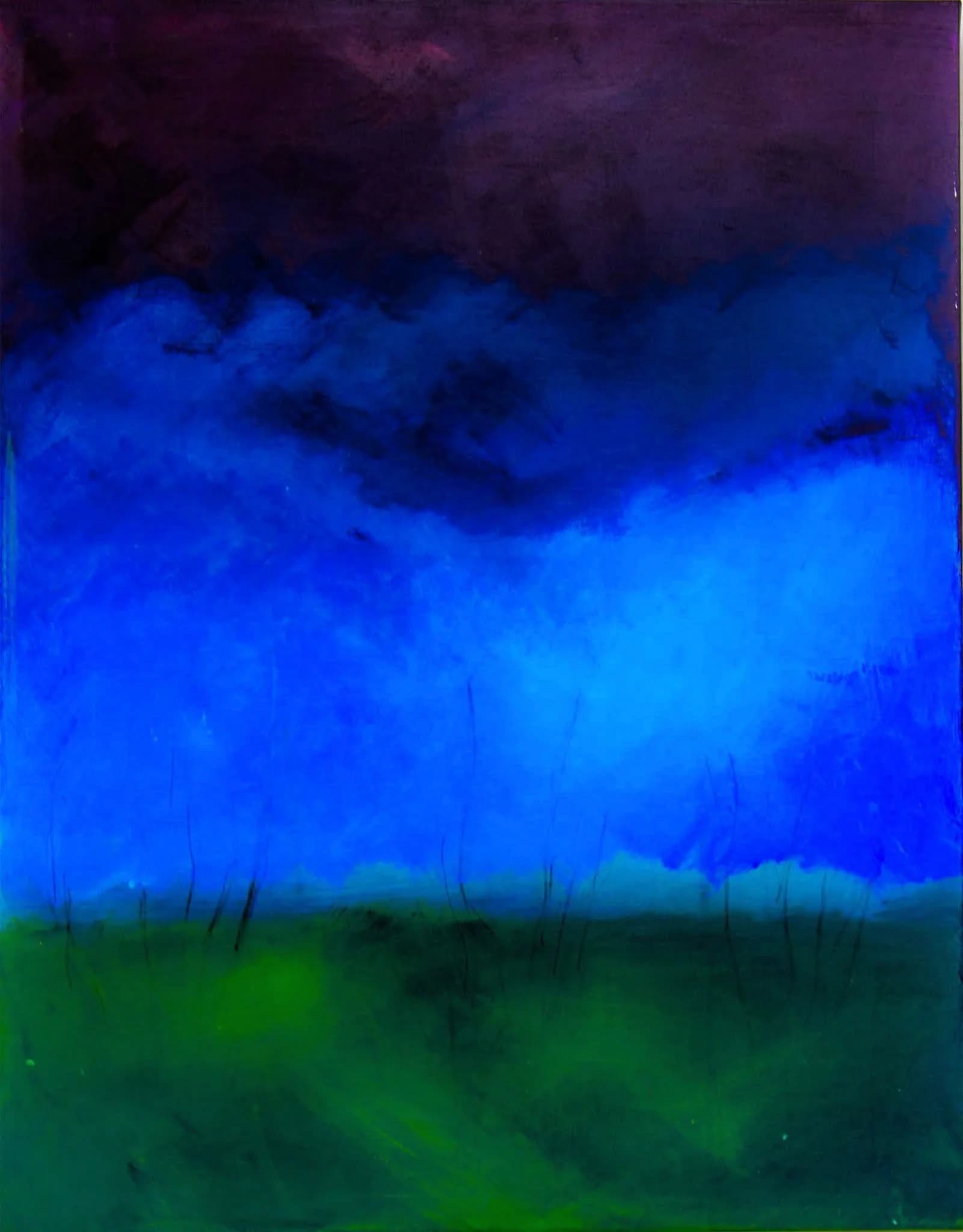 blue sky storm