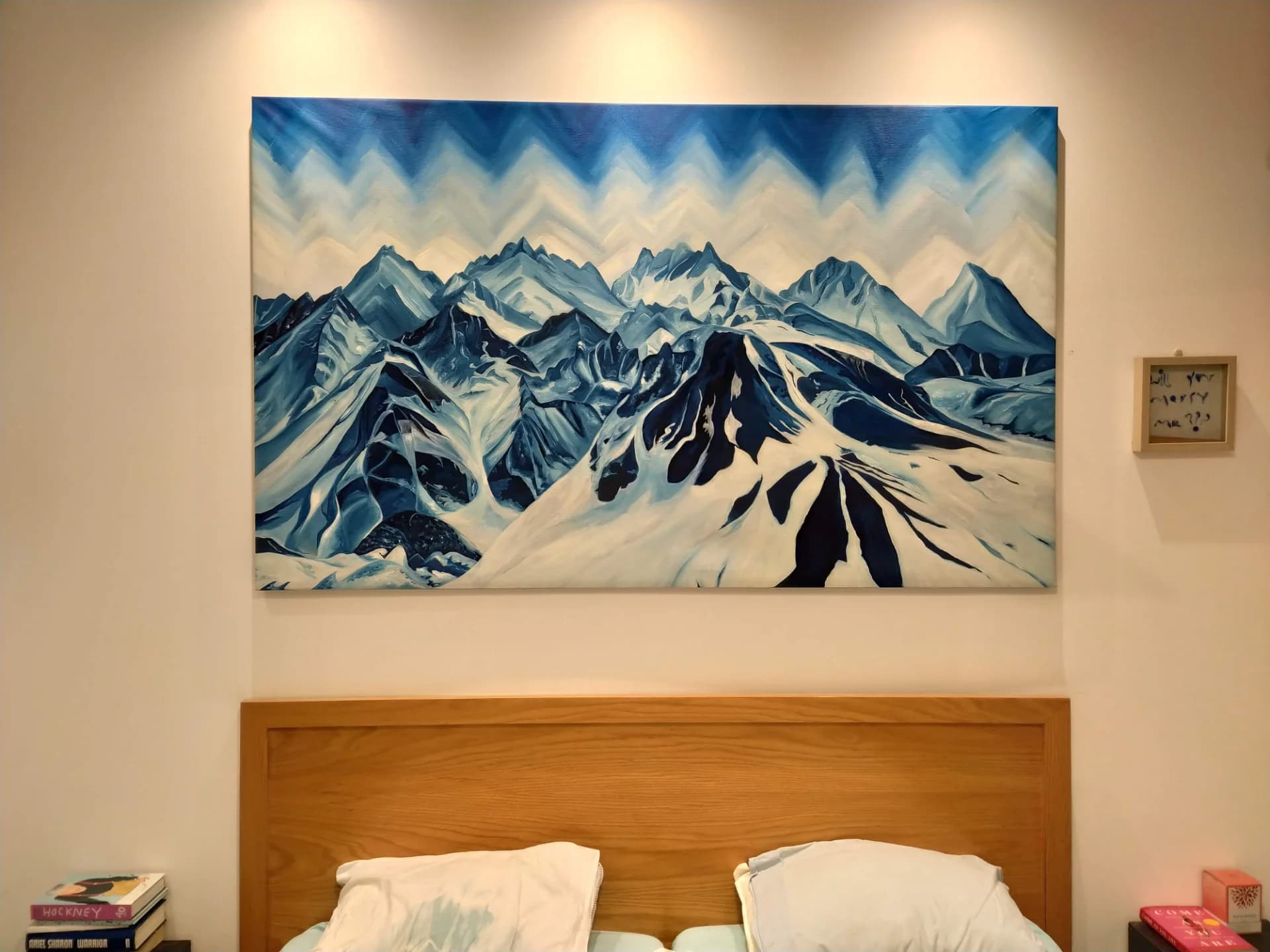 Mountains in Prussian Blue 2