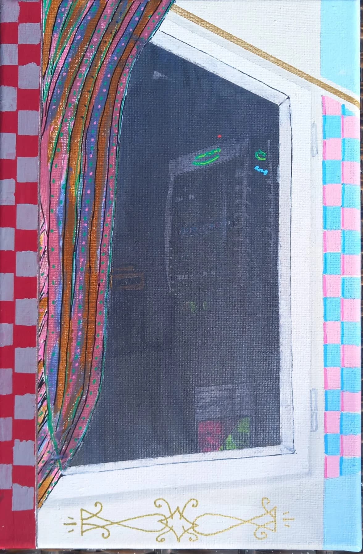 Rotchild street at night