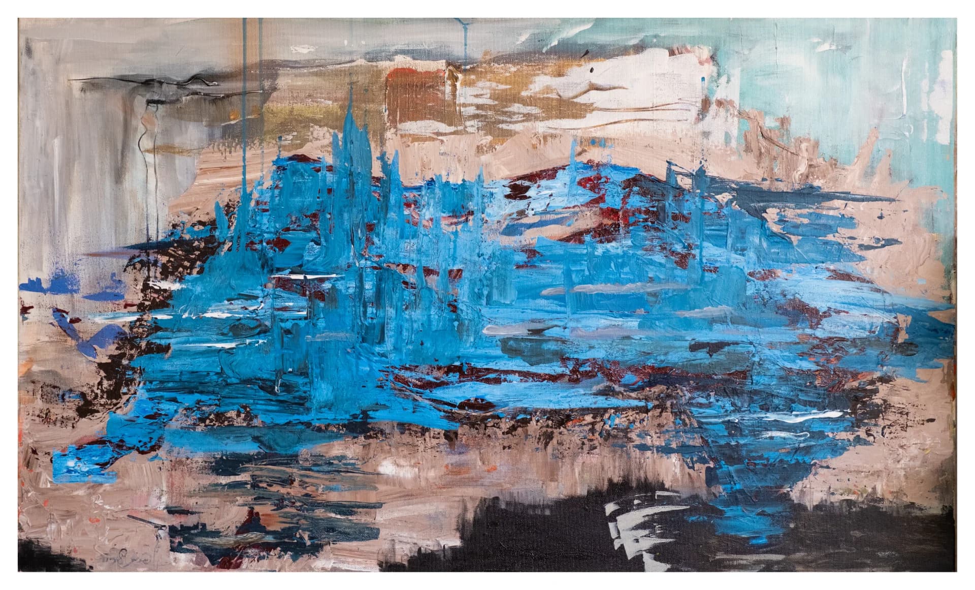 Blue Vertical Resonance