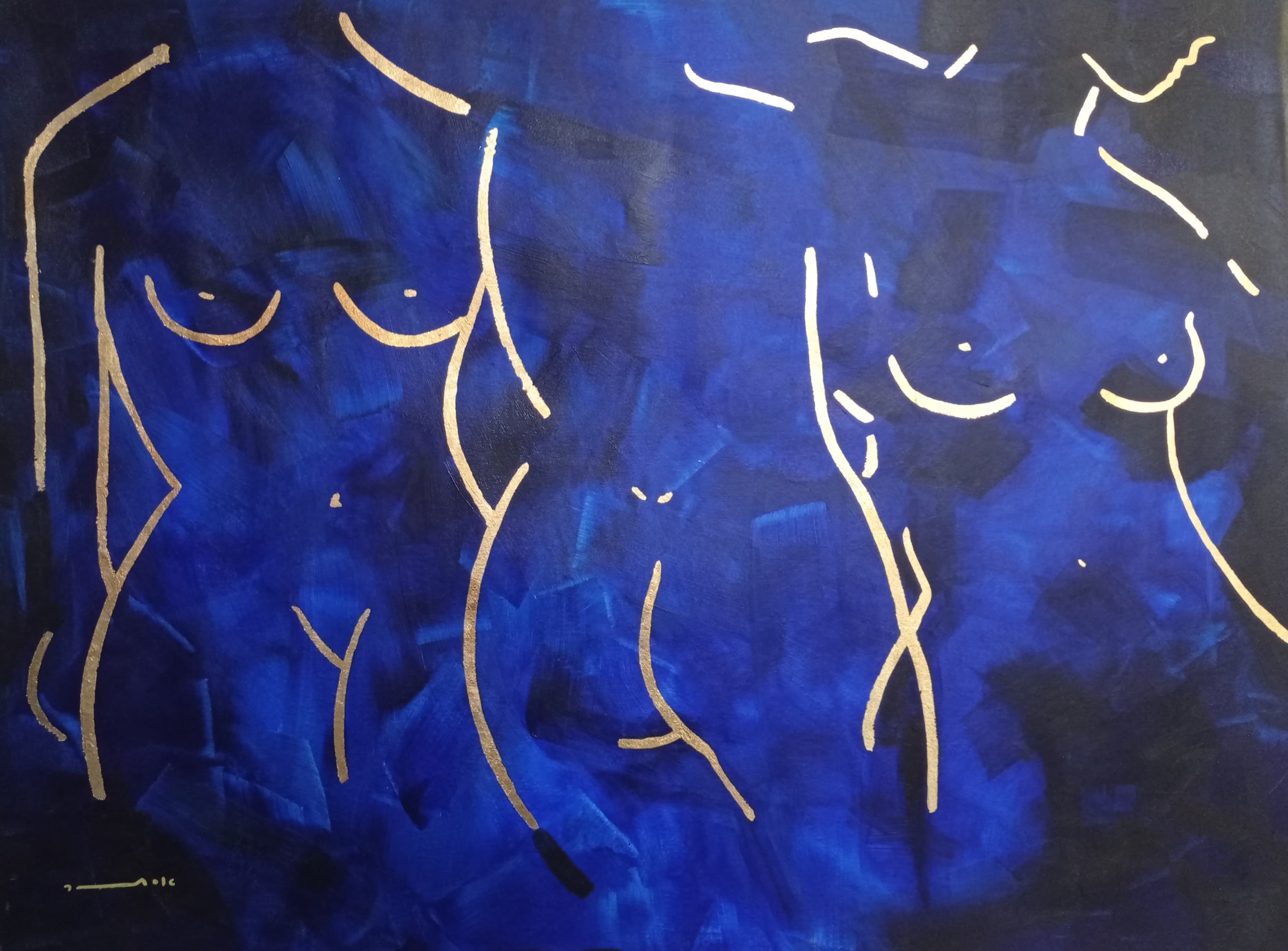 Esther, with Ray's brush