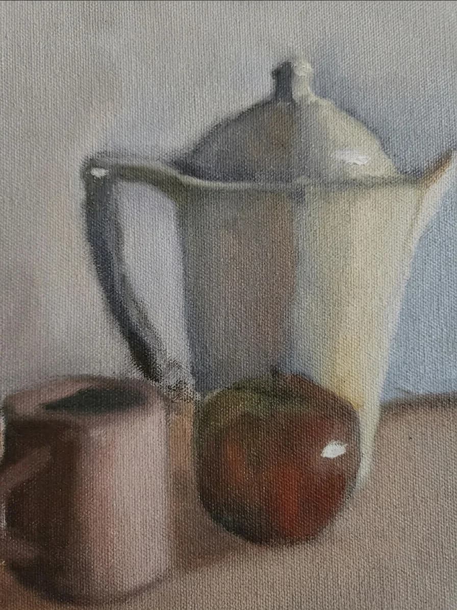 Teapot, Mug, Apple