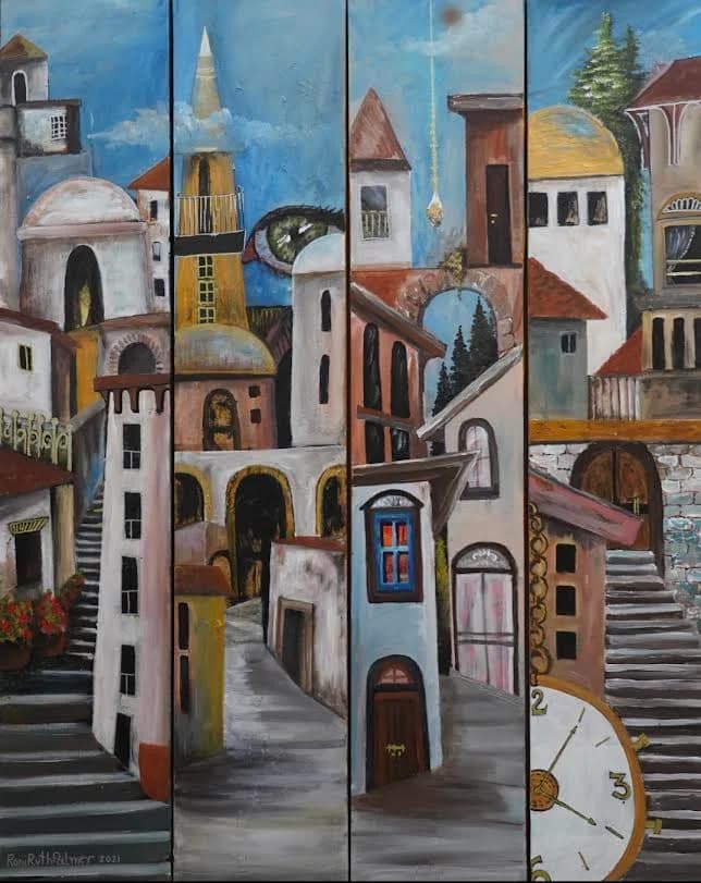 Stairs to the old city 3