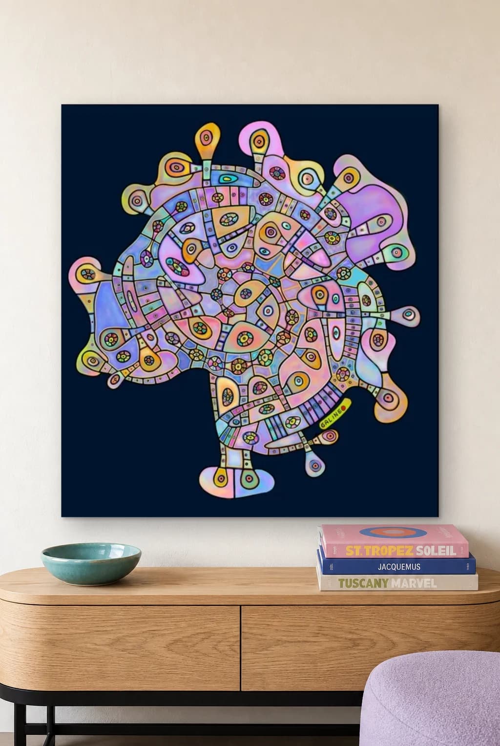 Celestial Circuit Bloom