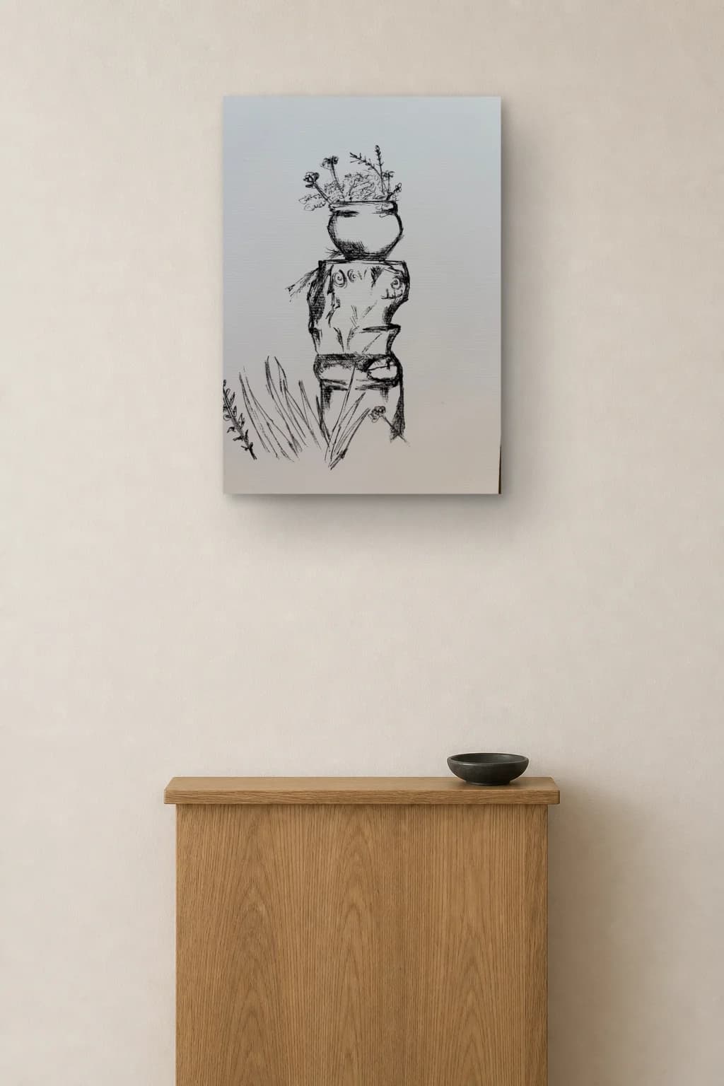 Chair with Wild Stems 2