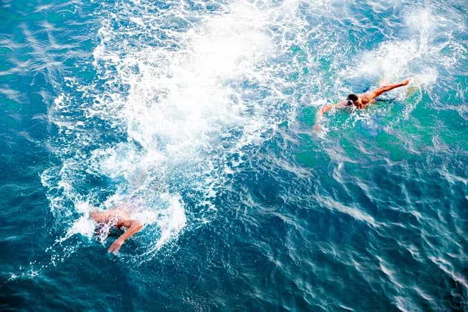 Into the deep blue