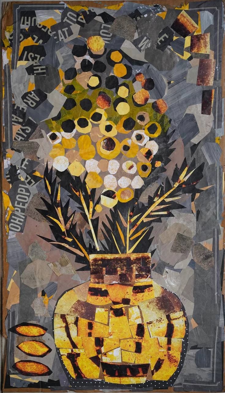 Yellow bouquet, 2025