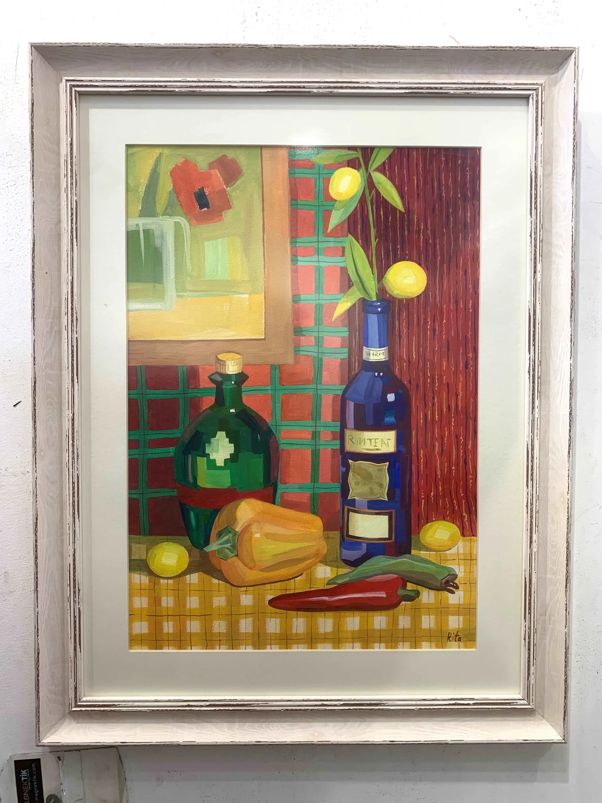 Bottles and Peppers 2