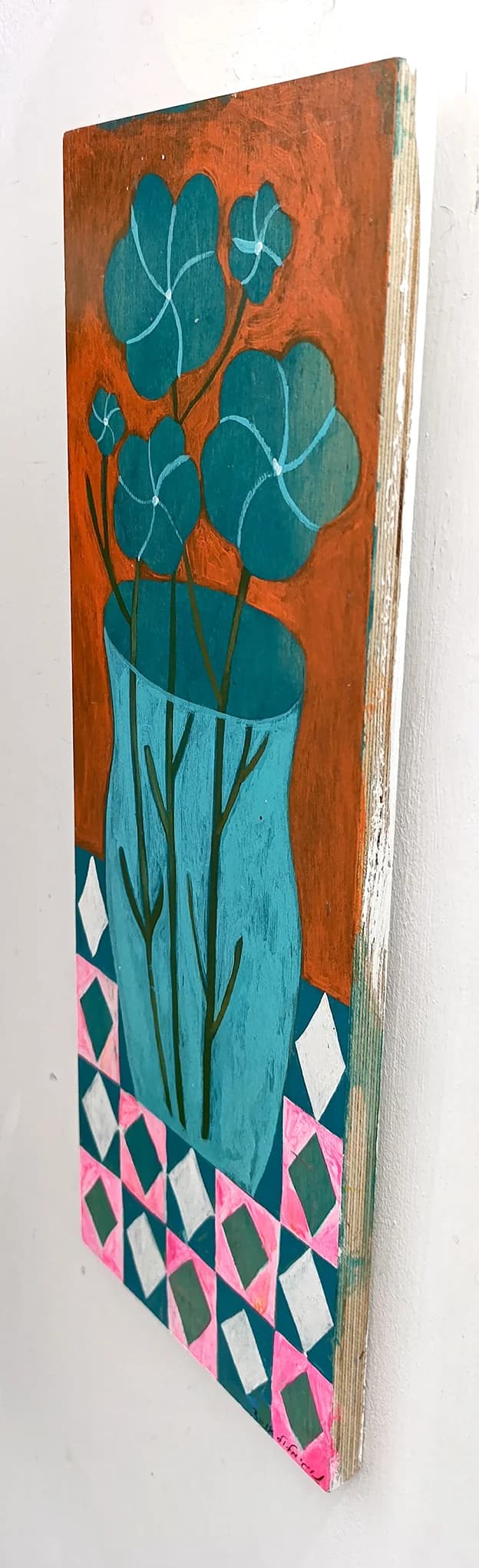 Orange flowers in a vase 2