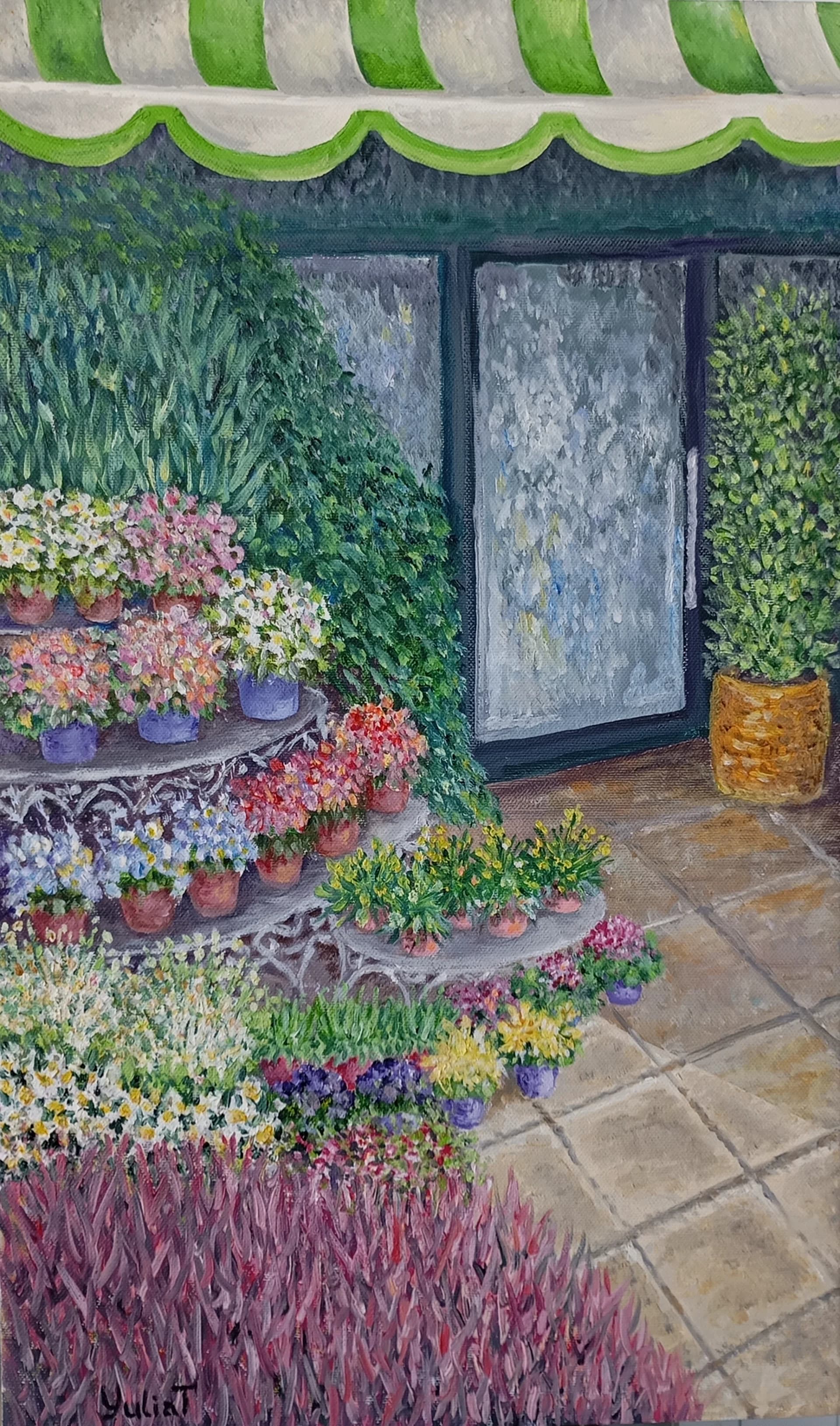 The flower shop
