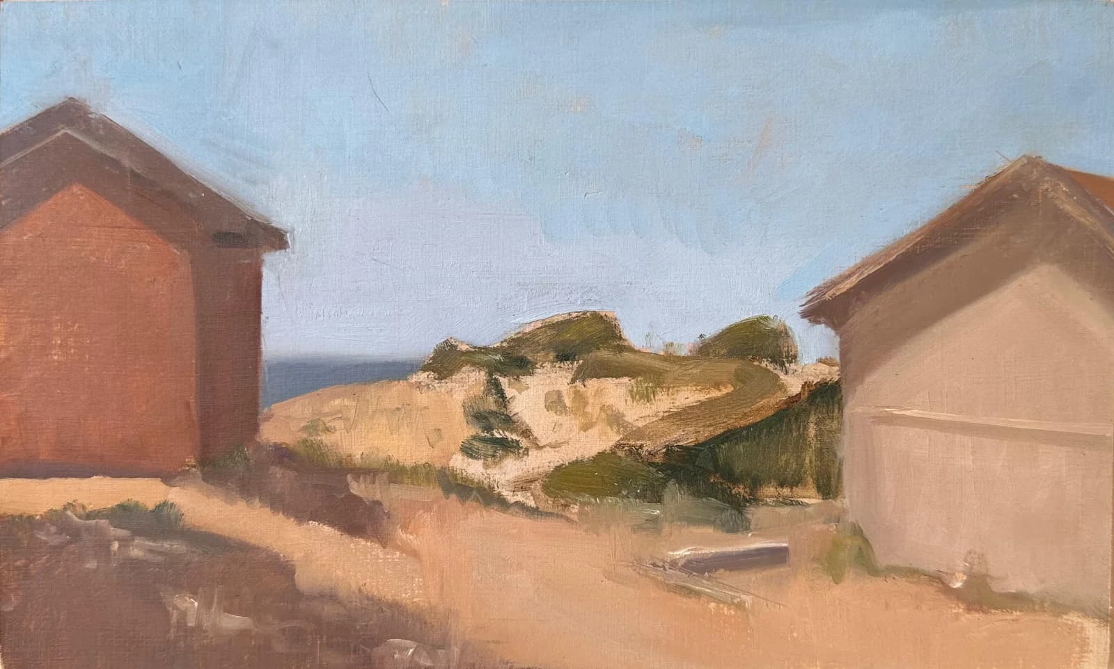 בין החום לתכלת