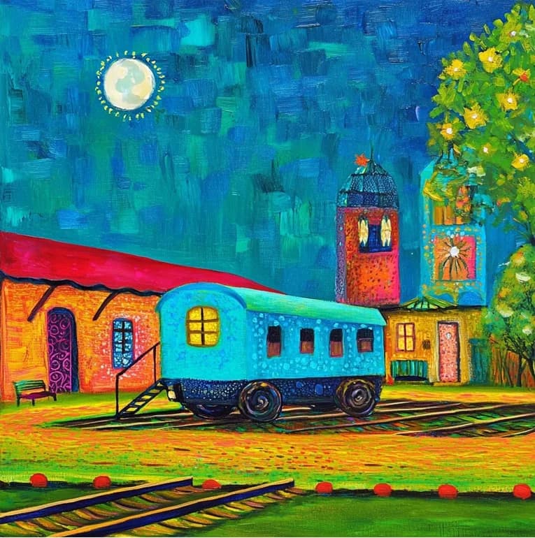 The station complex
