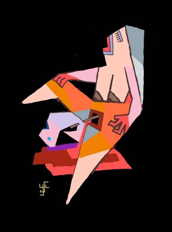 Kneeling to give birth