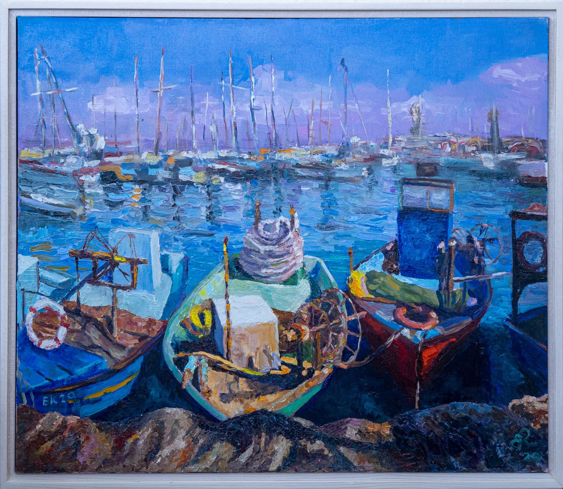 Fishermen boats in Acre(Israeli North)