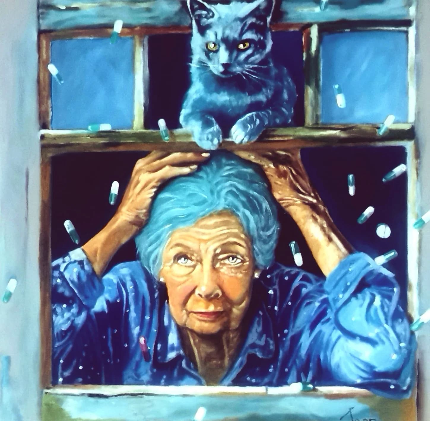 Two in the window