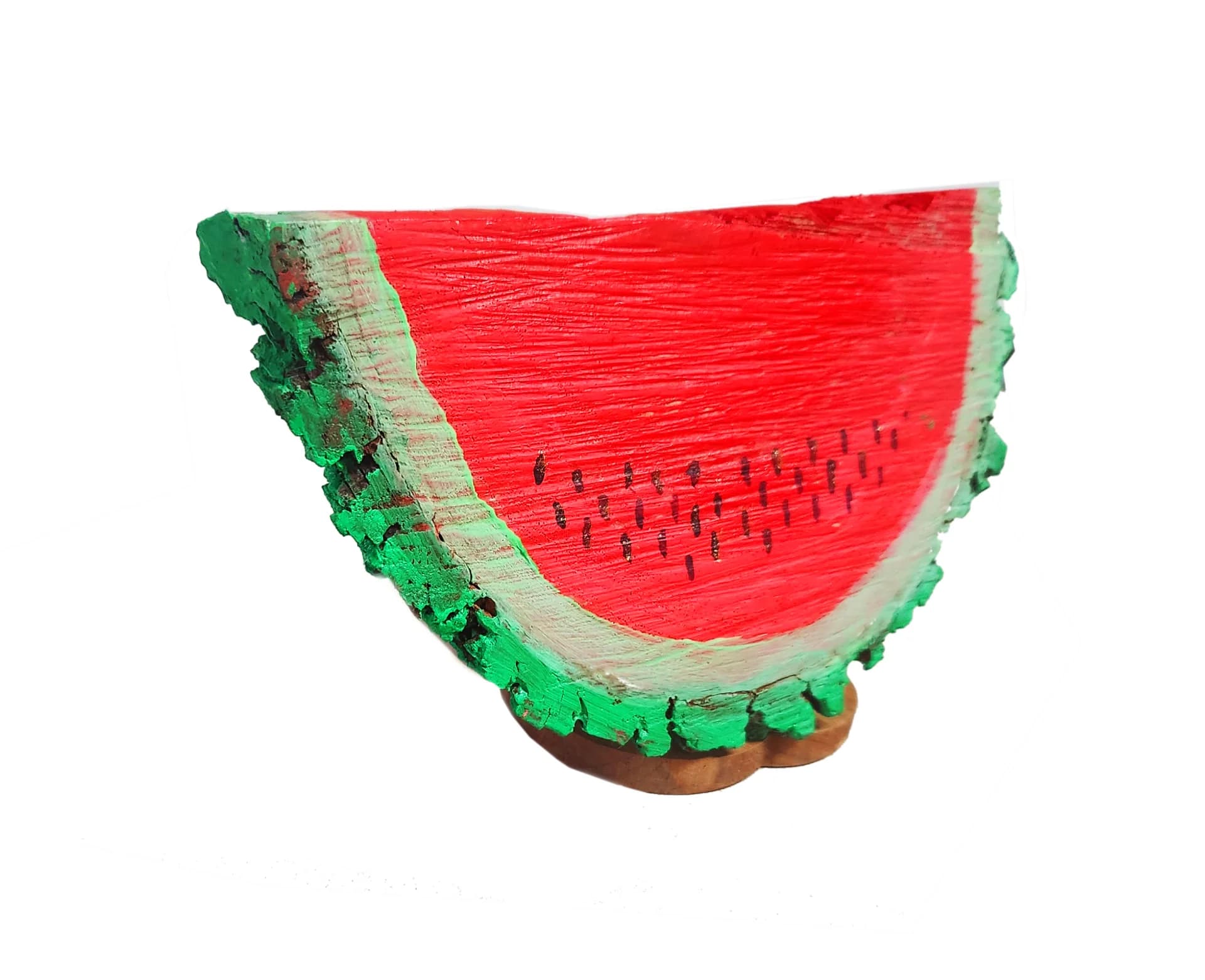 Watermelon from a forest tree