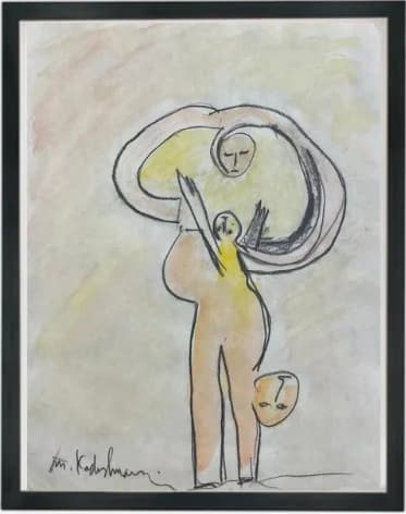 Pregnant Woman. Kadishman Menashe