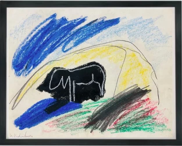Black Sheep. Kadishman Menashe