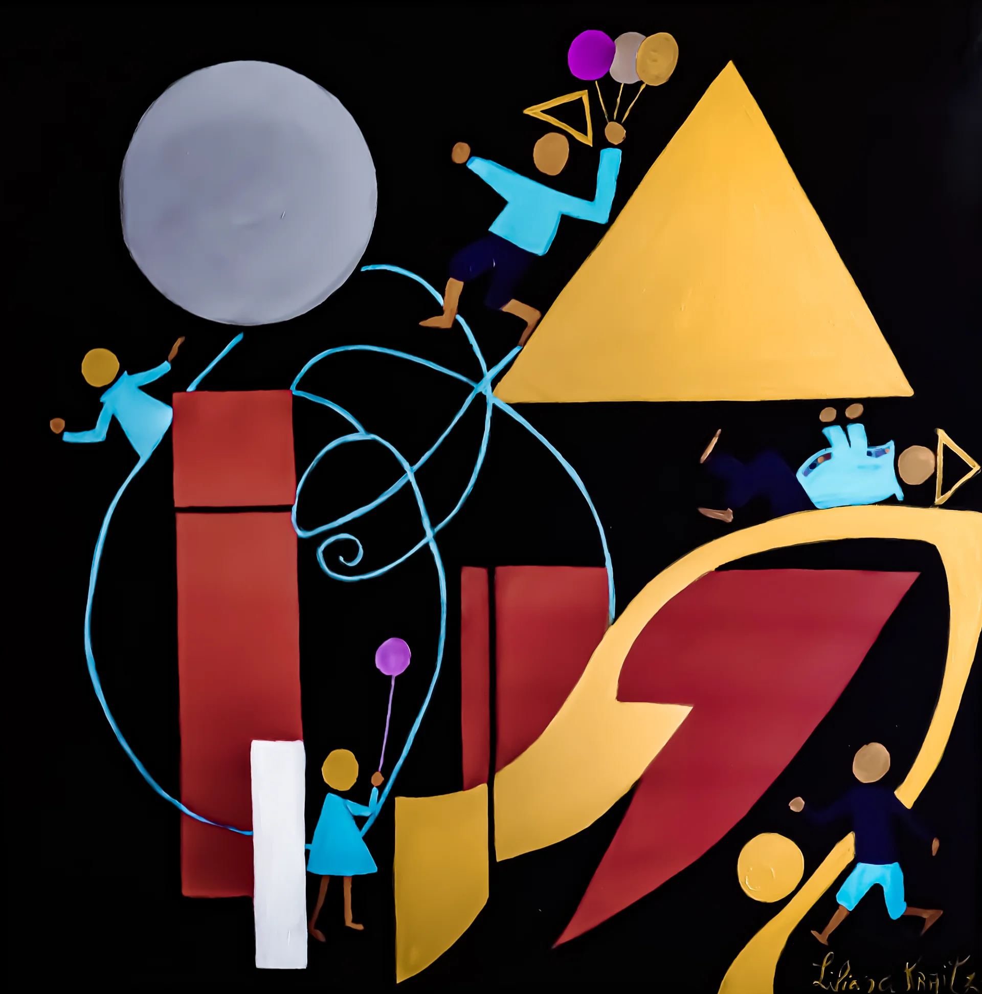 Orbit of shapes and bodies in connection