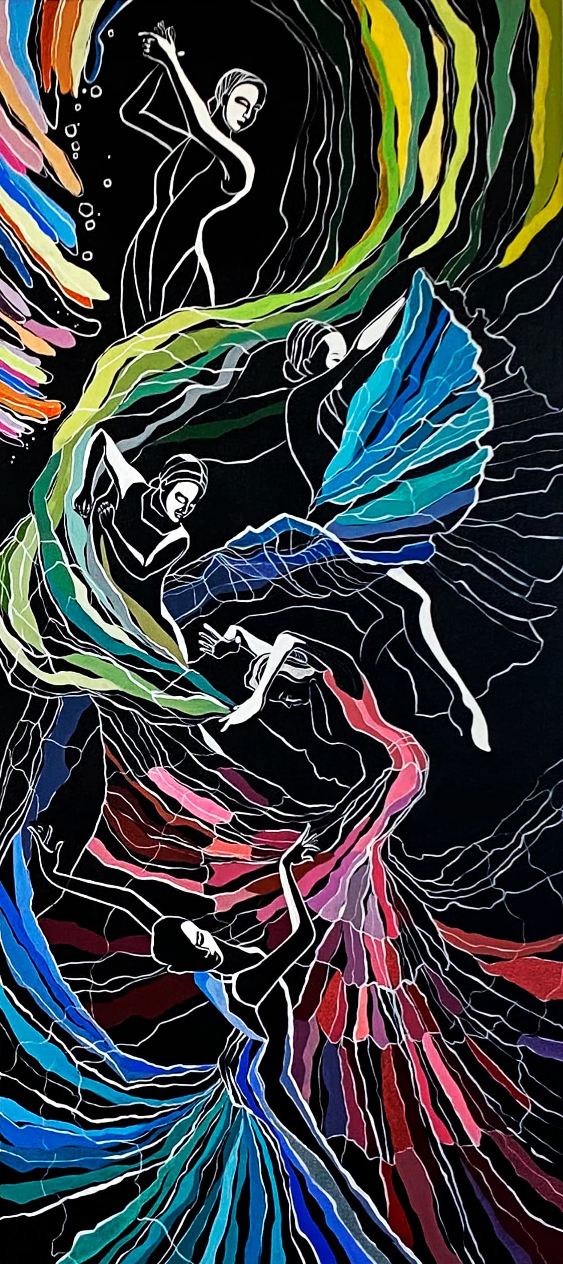 The flow