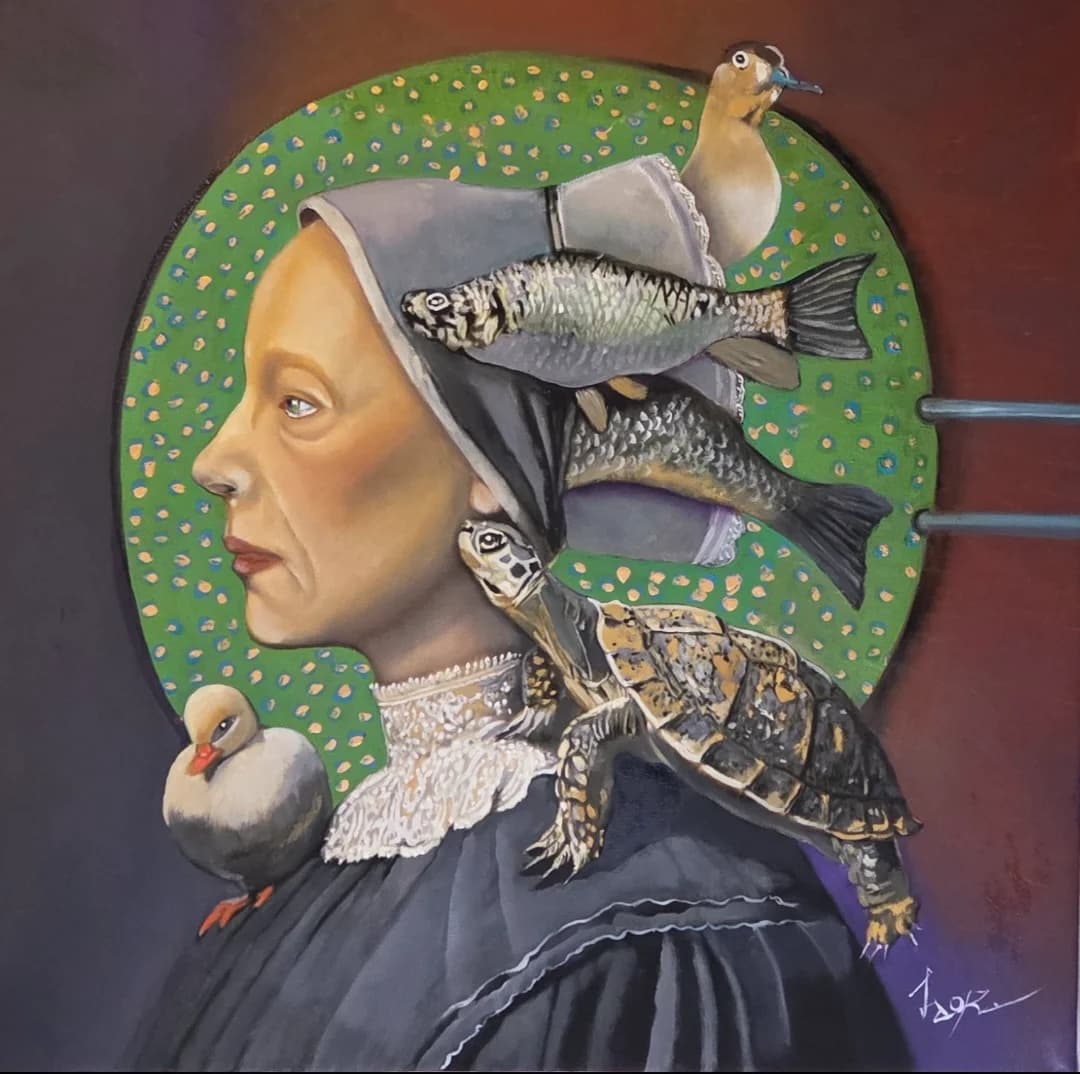 Mrs. Charlene on a regular day