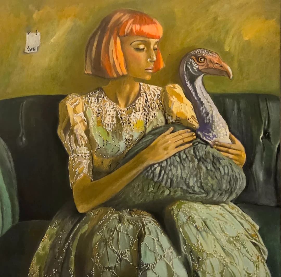 Sophie and her beloved animal