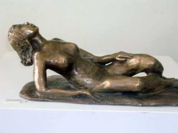 WOMAN LAYING