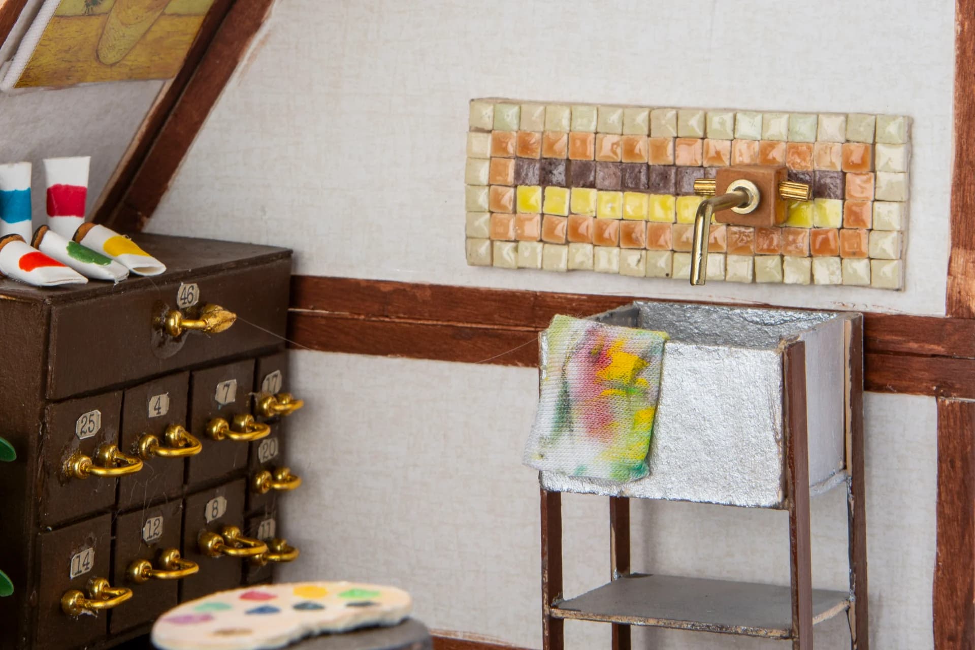 The artist's studio 5