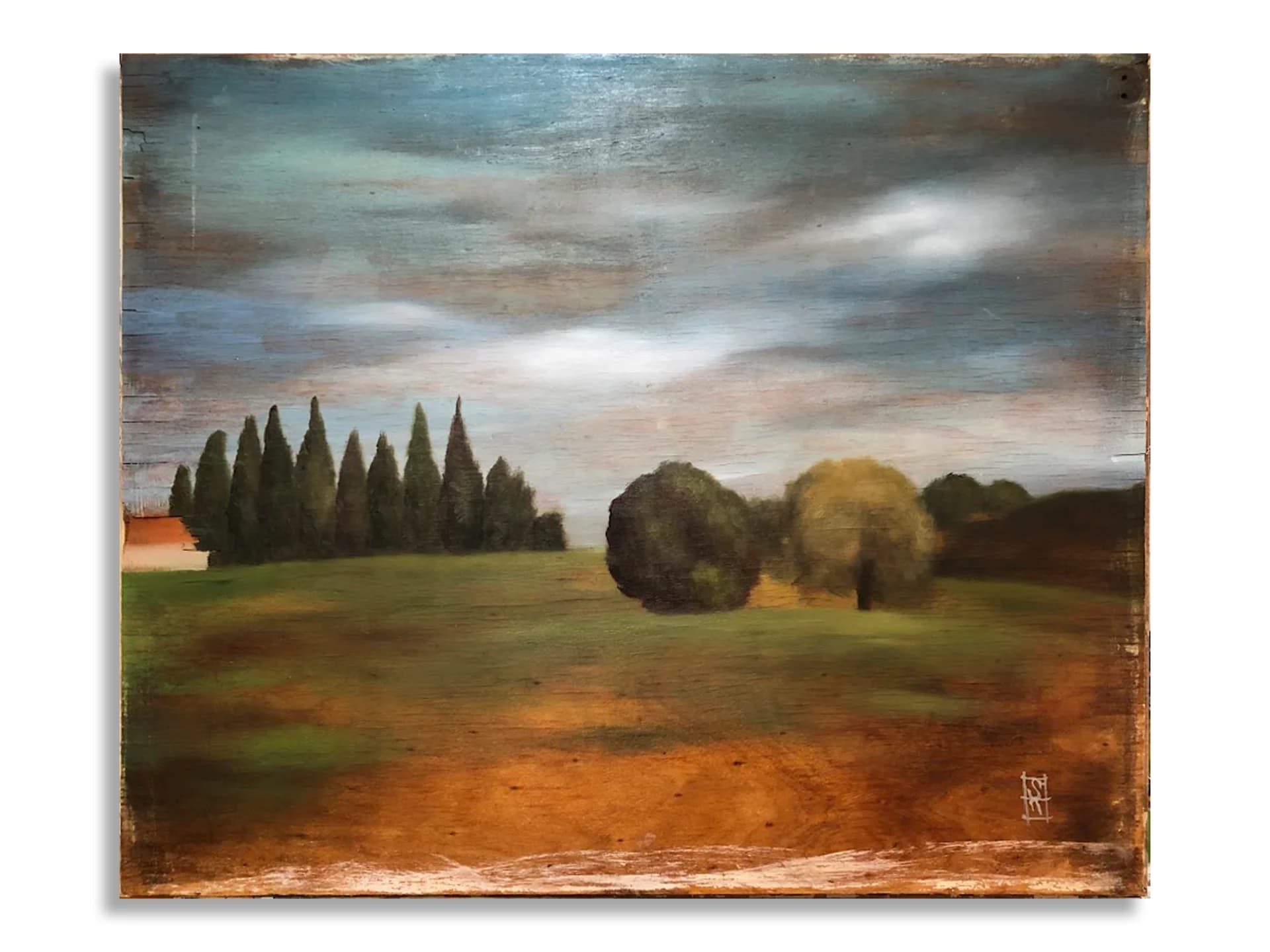 The nearest landscape with a house