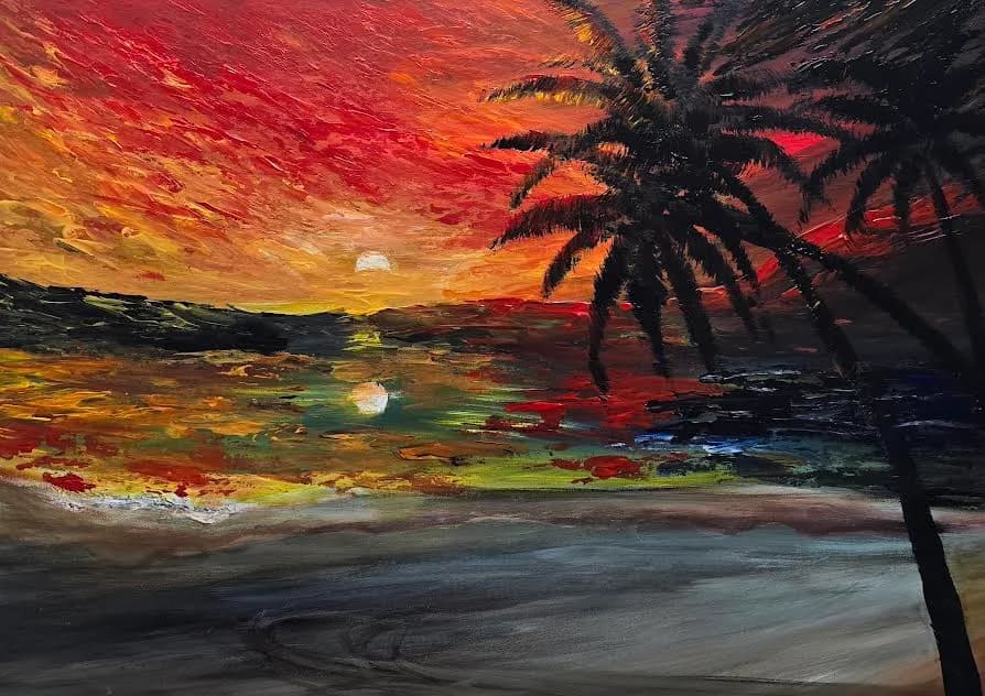 Red sunset