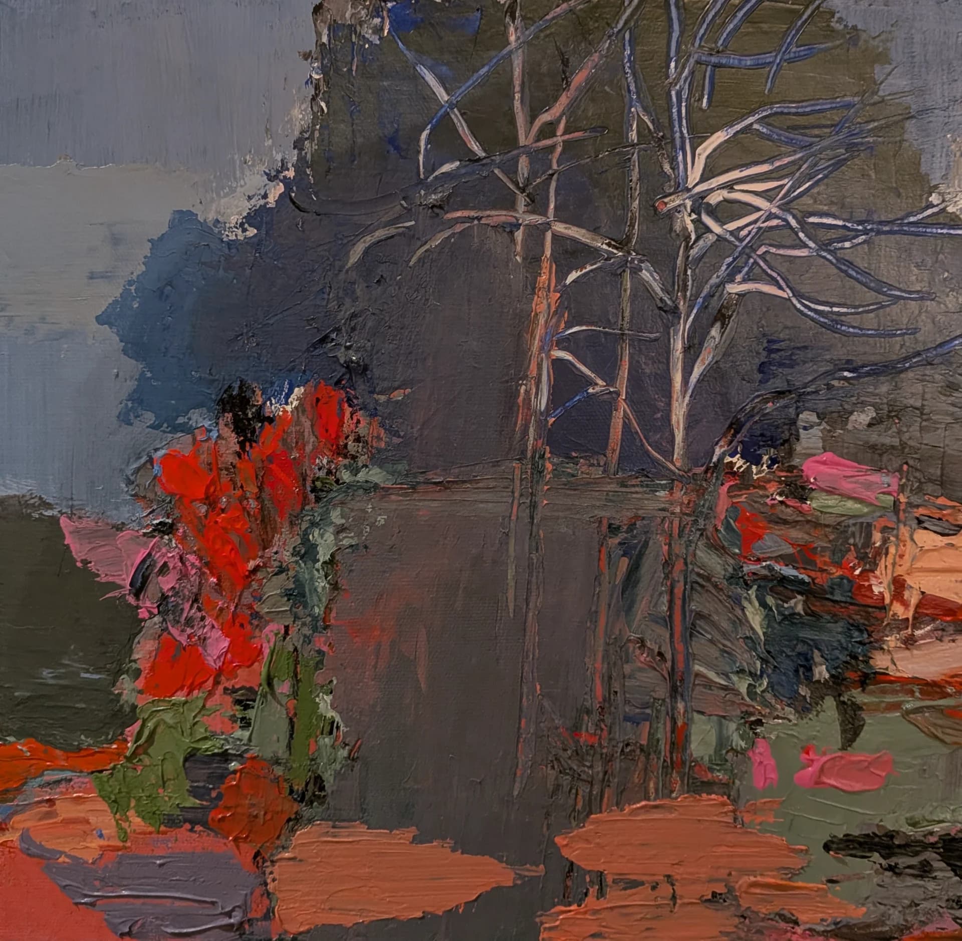 יער עם ביצה