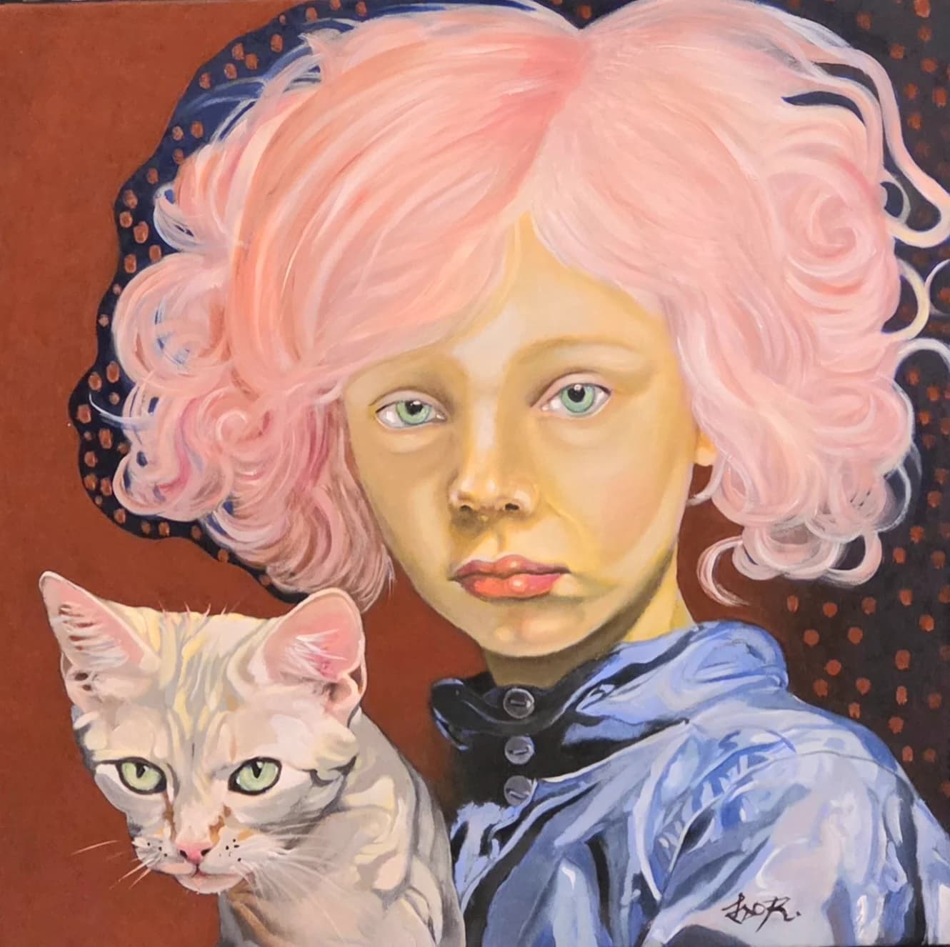 Tommy and the Green-Eyed Cat