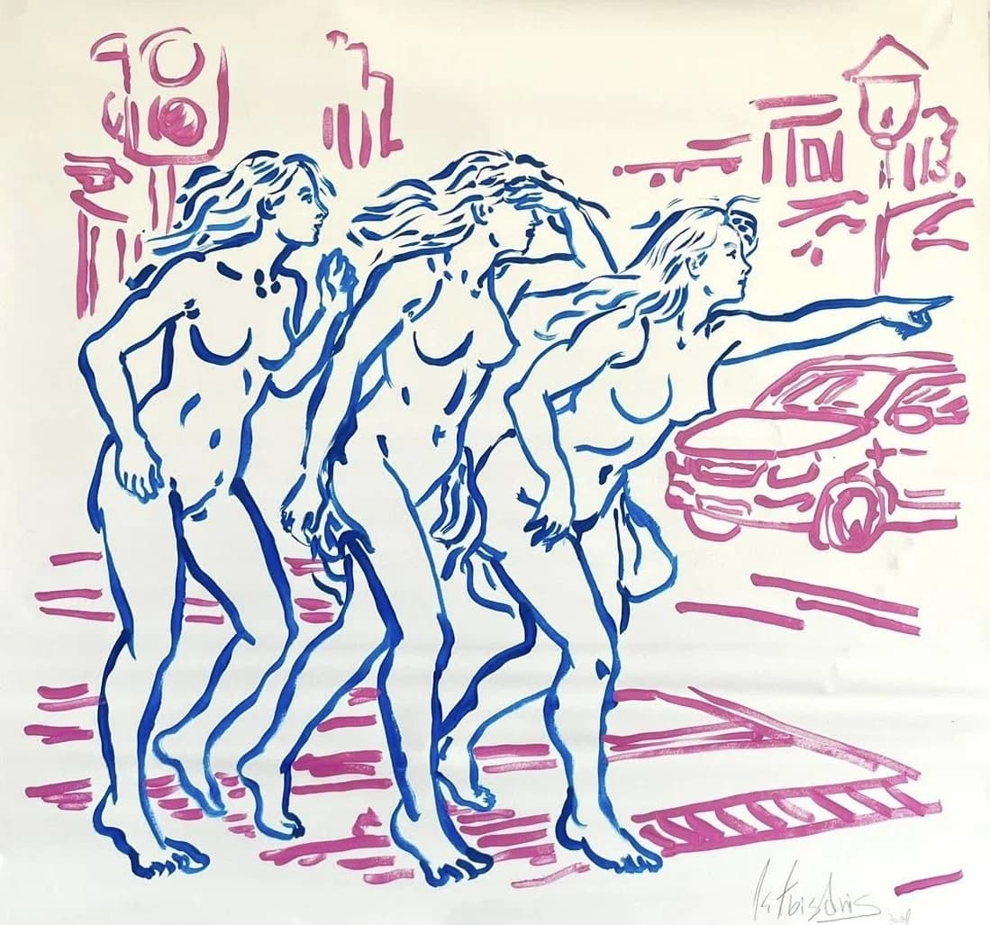 First Time in the City- Crosswalk