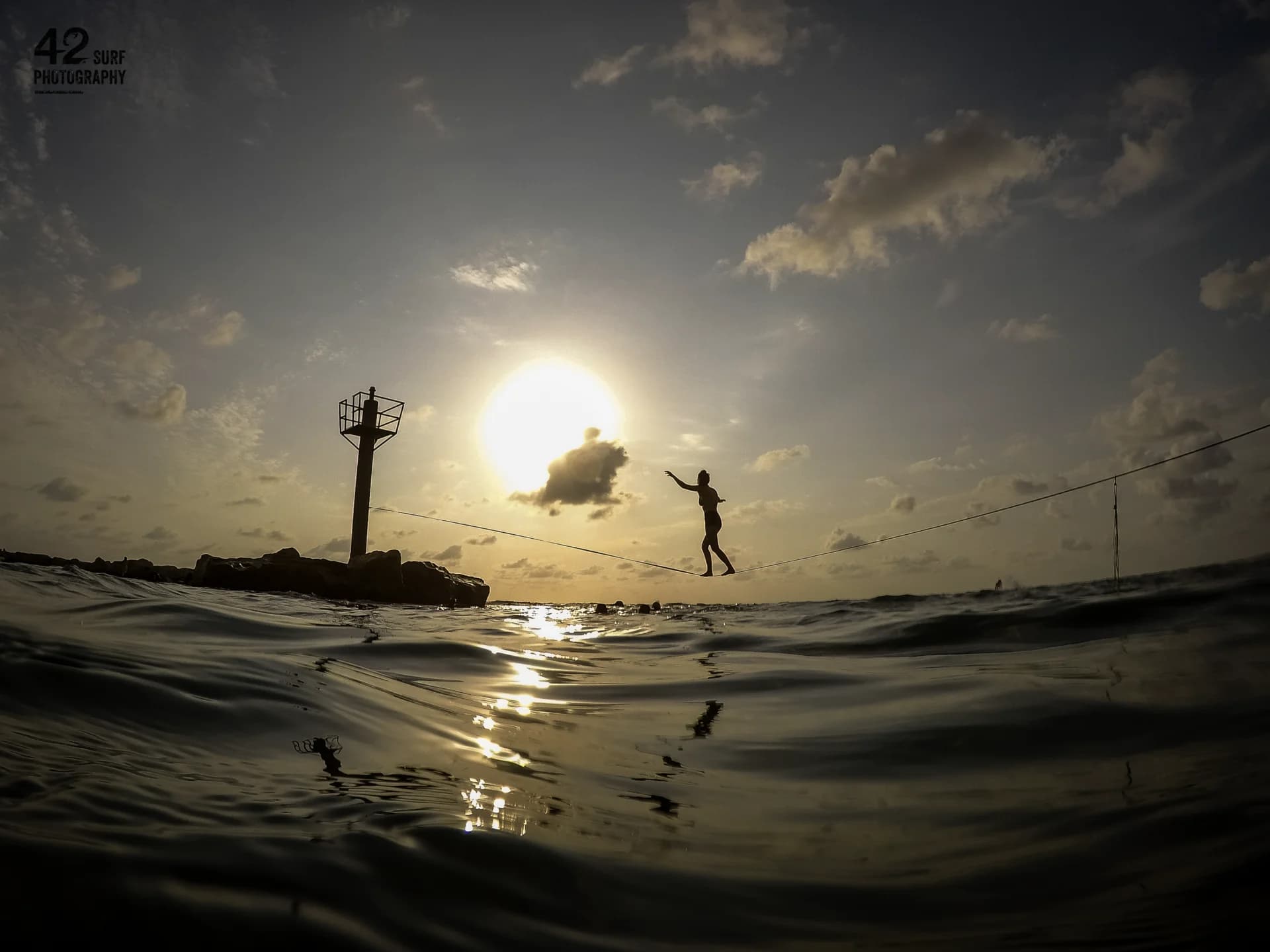 On a Rope of Light
