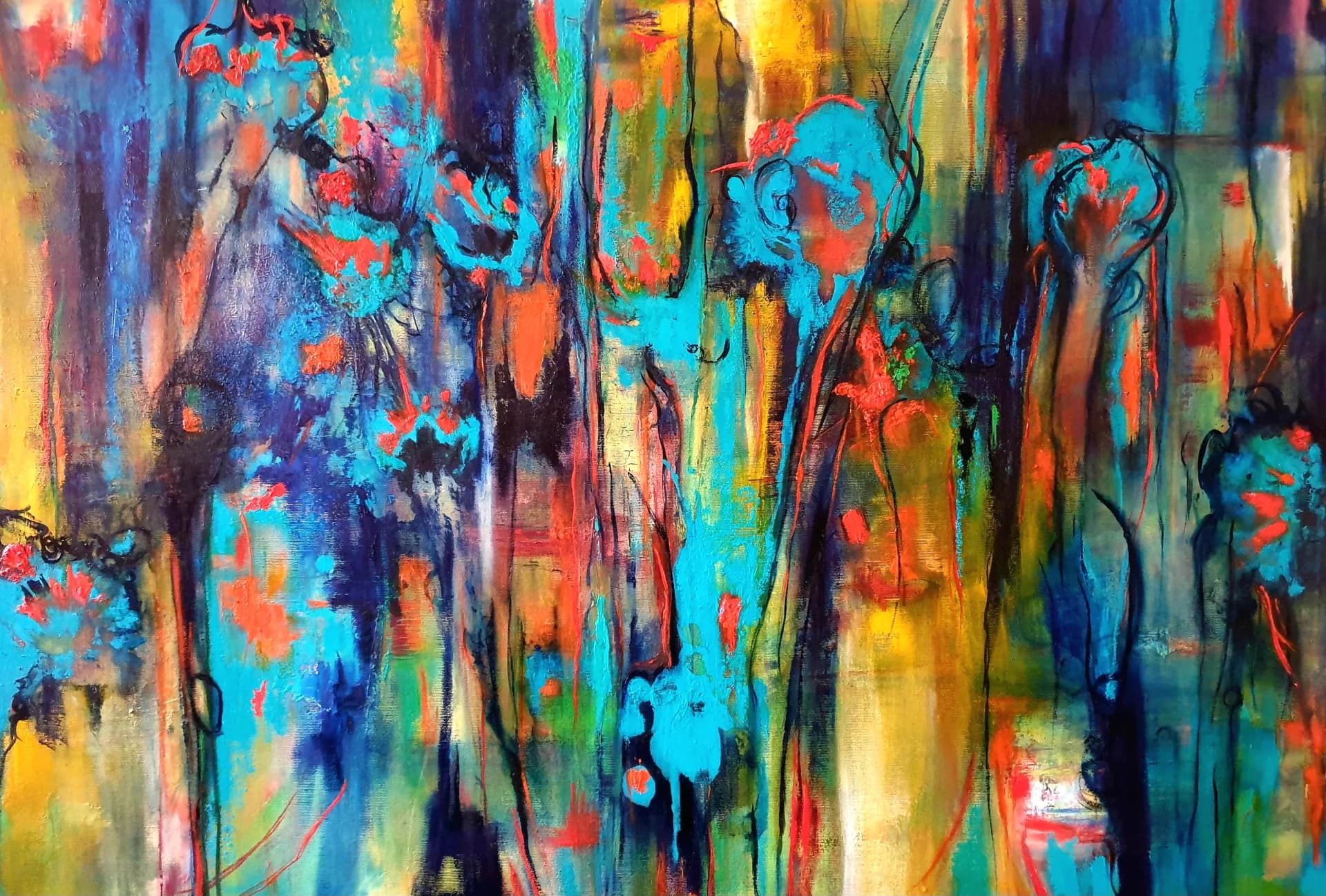 Blue blossoms